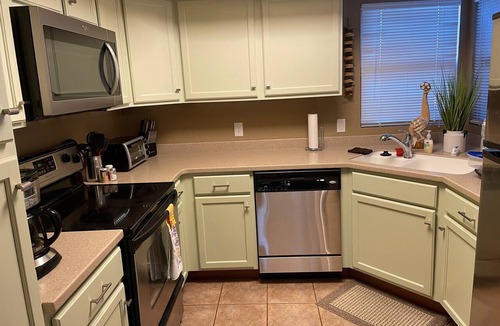 Tucson Condo | Enjoy this First Floor with Great Golf Course View and an extended patio
