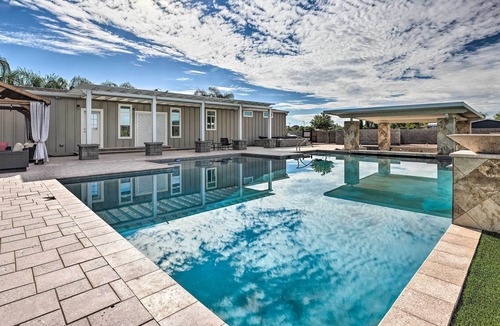 San Tan Valley House | Expansive Queen Creek Retreat w/ Heated Pool!