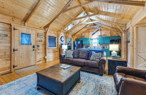 Cub Run Cabin | Explore Mammoth Cave: Cabin w/Fire Pit & Grill!
