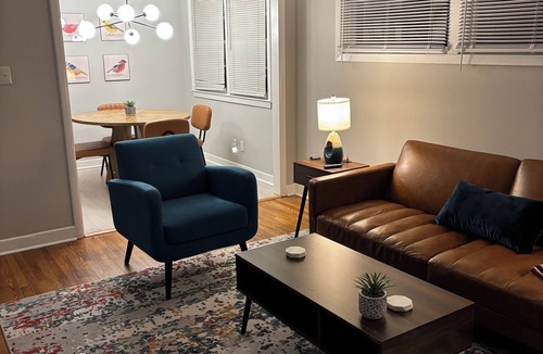 Cary House | Fabulous 3-bedroom MidMod Cottage in charming downtown Cary.