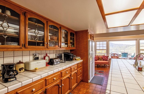 Bass Lake House | Falls Lake View with Hot Tub