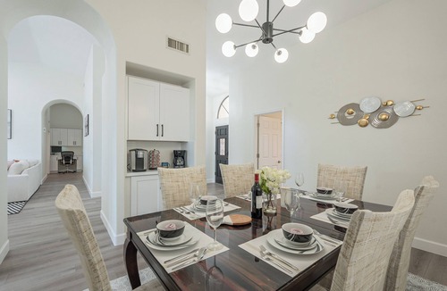 Island at Ocotillo House | Family Oasis! Free Heated Pool+Spa, Golf+Lake View, BBQ, Putting Green