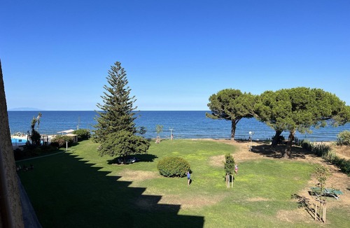 Santa-Lucia-di-Moriani Condo | Feet in the water, sea and pool