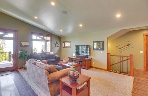 Lakeside House | ‘Flathead Lake Base Camp’ in Somers: Lake View!
