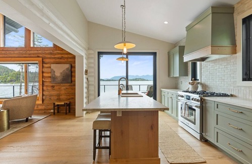 Lakeside Cabin | Flathead Lake Cabin with Private Dock and Views