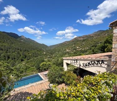 Manso House | Gîte A Funtana Montestremo, Balagne, Haute Corse
