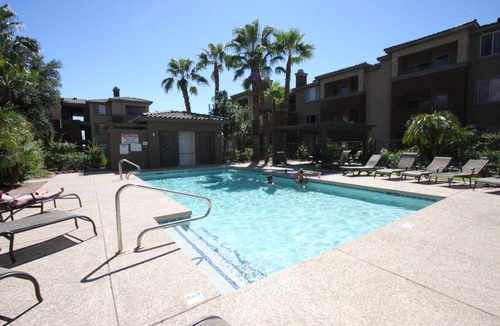 Camelback East Condo | Gated One Bedroom Resort Style Condo near ASU, the Zoo, Golf, Botanical Gardens