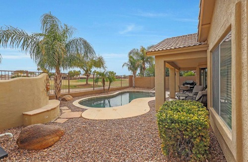 Villages At Queen Creek House | Gorgeous 4 bedroom, 2 bath house with heated pebble bottom pool on hole 6 !