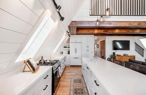 Torrey Cabin | Gorgeous A-frame Settled in the Middle of the Desert inTorrey, Utah