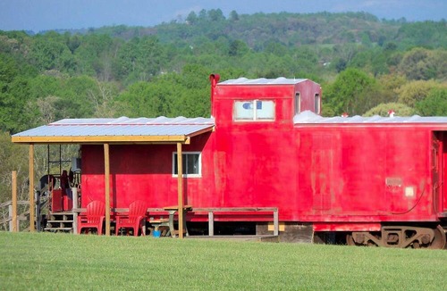 Fancy Gap House | Gorgeous Caboose Rental for a Glamping Getaway in the Blue Ridge Mountains of Virginia