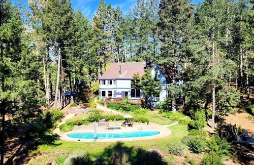 Angwin House | Gorgeous Napa estate 15 mins to St Helena surrounded by vineyards. Permit 138485