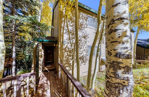 Brian Head Condo | Gorgeous ski getaway next to the Navajo slopes with kitchen, grill & fireplace