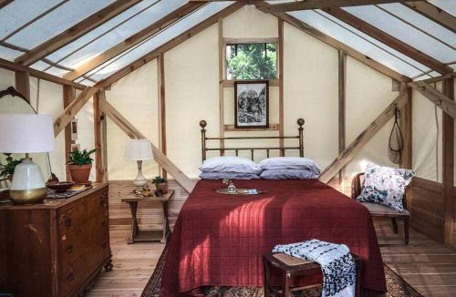Victor House | Gorgeous Tented Cabins near the Sapphire Mountains in the Bitterroot Valley Northwestern Montana, for a Glamping Getaway!