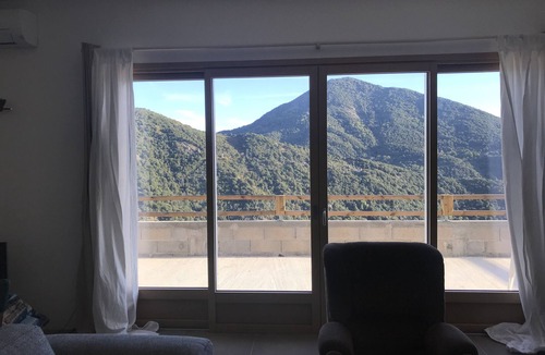 Balogna House | Ground floor House Terrace Mountain view in Corsican village with Sauna