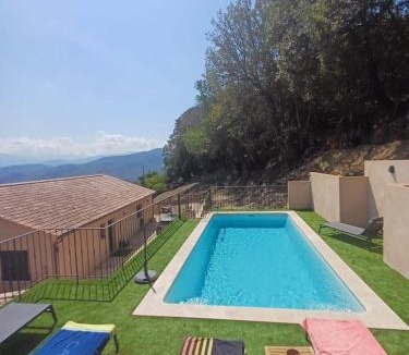 Moltifao House | Haut de Villa Superbe vue Piscine privee