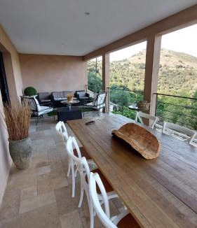 Moltifao House | Haut de Villa Superbe vue Piscine privee