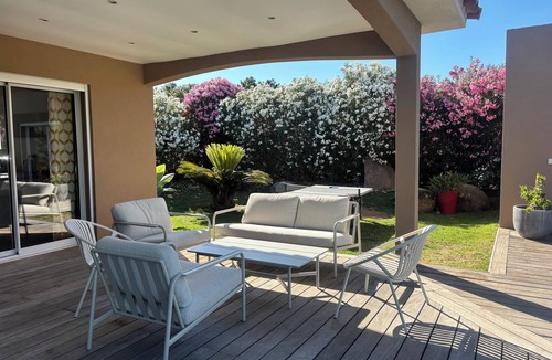 Lecci Villa | Heated pool - Beaches 2 min - 5 bedrooms - Clim Wifi