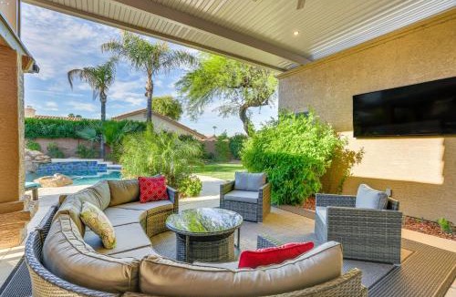 Warner Ranch House | Heated Pool & Patio: Tempe Retreat Near Hiking!
