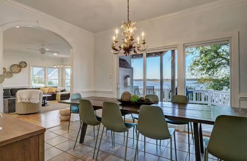 Ocean City Beach House | Heron House at N Topsail Beach Sound Side