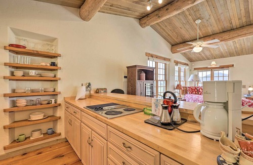 Forest Trails Apartment | Hike & Relax: Prescott Studio w/Thumb Butte Views