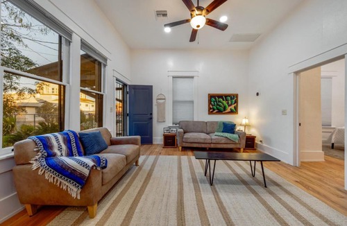 Iron Horse Historic District House | Historic Duplex, Near 4th and Congress, 1 BR 1 BA