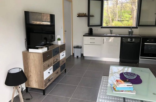 Barbaggio House | Holiday Home 'Villa De Charme T3 Saint Florent' with Mountain View, Wi-Fi and Air Conditioning