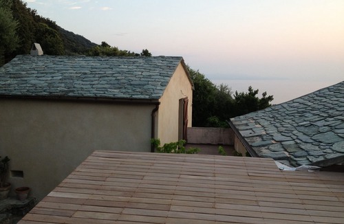 Chine House | House in a village of the Cap Corse, charm, view, 15 min walk from the sea