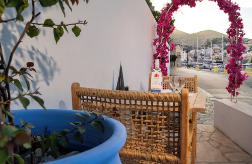 Symi Apartment | House is located on the 1st line in the port