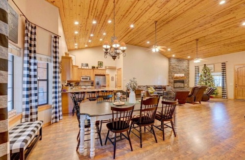 Pinetop House | Huge Cabin Near Woodland Lake, Sleeps 36!