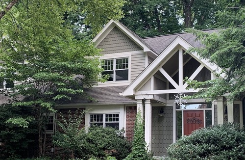 Maxwell House | Huge Lake House on Wooded Lot with Water Views