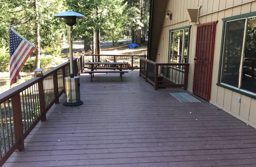 Sierra Cedars Cabin | Inviting 3-Level A-frame Cabin with Spacious Deck, Amenities, Great Location