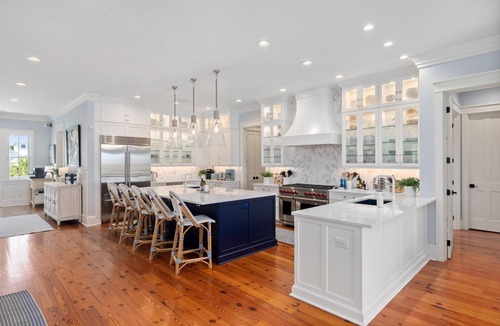 Isle of Palms House | IOP Home with Beach Access, Rooftop Sunset Patio, Private Pool & Spacious Decks