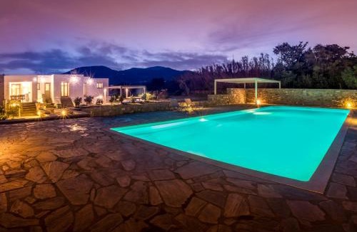 Chrissi Akti Villa | Kallirroe Master Villa with Sea View and Pool