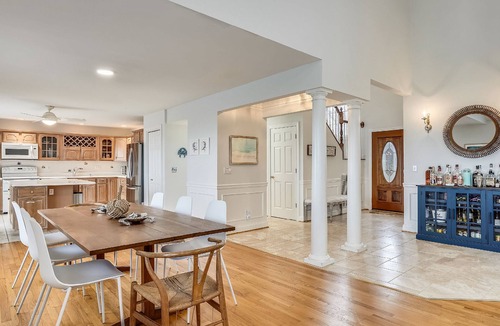 Grasonville House | Kent Island Waterfront | Pool | Outdoor Dining | Stunning View | Private Dock