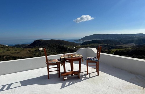 Karpathos House | Kouri Traditional House Apartment with Sea View, Private Terrace & Wi-Fi