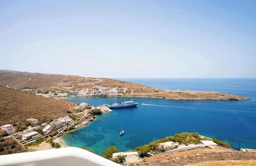 Kithnos Villa | Kythnos Sea View Pool Villa Cycladic Luxury Design