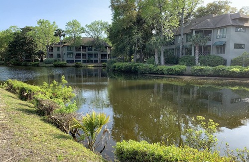 Kiawah Island Villa | Lagoon view villa with office, easy walk to beach!