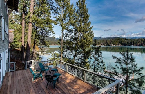 Hayden Lake House | Lake House Private Dock & Decks 4BR