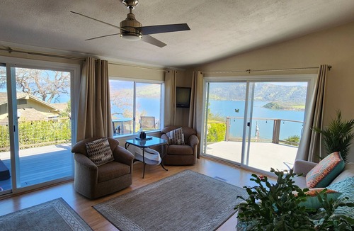 Soda Bay House | Lake View Home with Community Pool in Riviera Heights