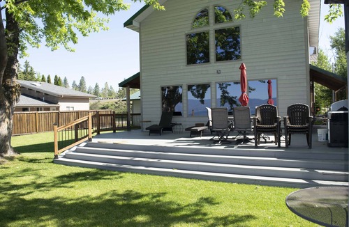 Bigfork Cabin | Lakefront home with Dock and lagoon access in Bigfork