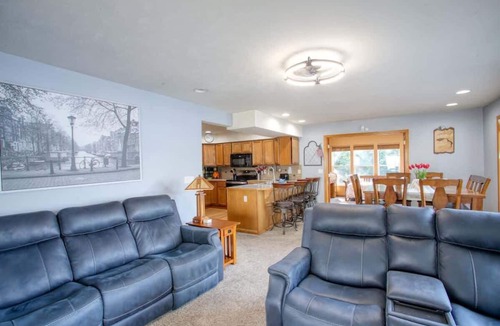 Rathdrum Apartment | Lakefront Retreat w/Private Dock & Fire Pit