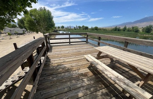 Olancha RV Rental | Lakeside RV Campsite #3 near Mt. Whitney