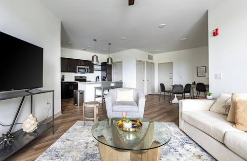 McCordsville Apartment | Landing | Spectacular 2BD, Gym, Rooftop Lounge