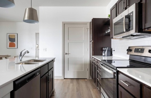 McCordsville Apartment | Landing | Stunning 2BD, Rooftop Lounge, Courtyard