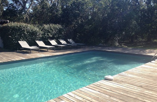 Pinarellu Villa | Large 320m2 villa, fully air-conditioned, heated swimming pool, 5000m2 enclosed garden