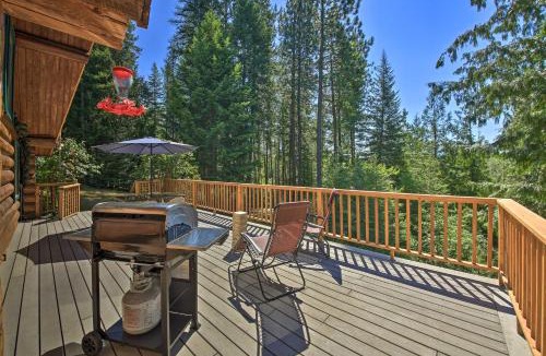 Sagle House | Large Cabin w/Fire Pit + Grill on 34 Acres!