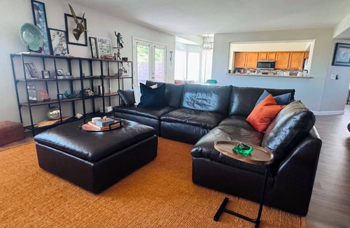 Corona de Tucson House | Large secondary primary bedroom with private bathroom in peaceful, stylish home