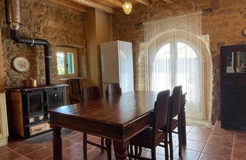 Lazarata House | Lefkada Village: Traditional 100-Year-Old Stone House with Mountain Views