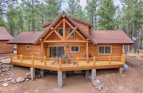 Flagstaff Cabin | Lincoln Log Cabin, Tranquility close to Downtown