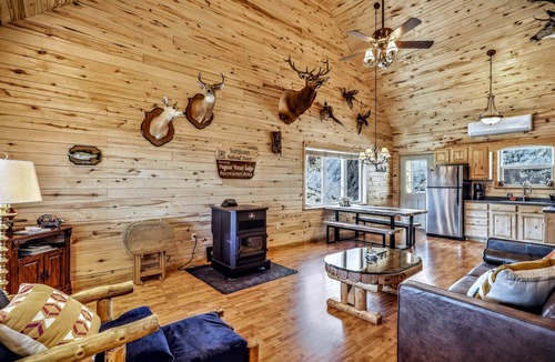 Pagosa Springs House | Log Cabin: National Forest Access, Hot Tub, Pets